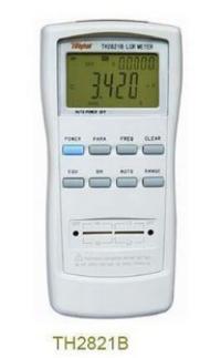 常州同惠th2821b手持式lcr數(shù)字電橋 lcr測(cè)試儀