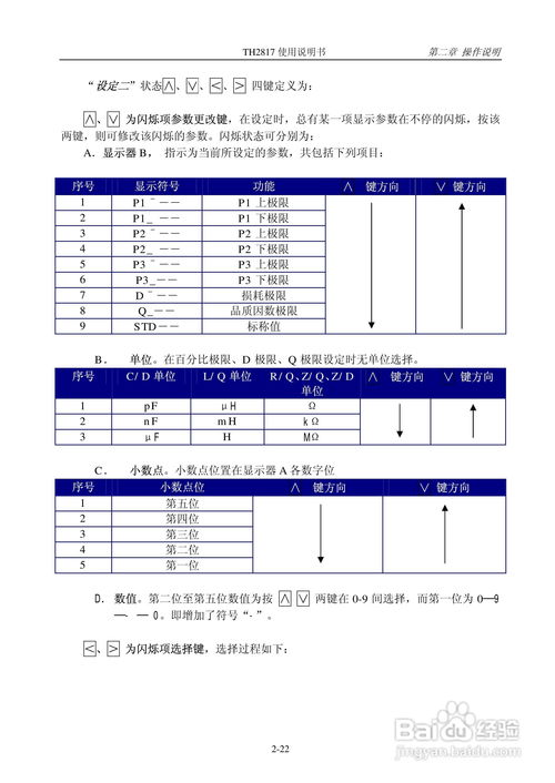 同惠lcr數(shù)字電橋th1817使用說(shuō)明書(shū)